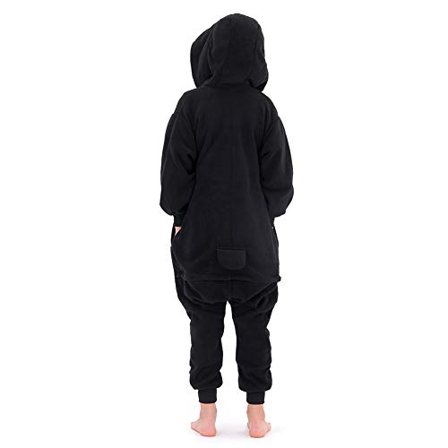 Beauty Shine Kids Onesies Unisex Child Animal Costume Halloween Cosplay Pajamas (Black Penguin, 4T) #TOP3