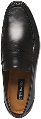 Steve Madden Men's Korbin Loafer, Black, 7.5 | Image 4