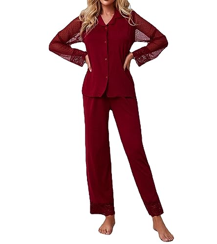 Pyjamas en dentelle pour femme chic et confortable pour vos soirées cocooning à la maison