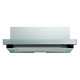 Cookology 90cm Telescopic Cooker Hood - 372.5 m³/h - Stainless Steel