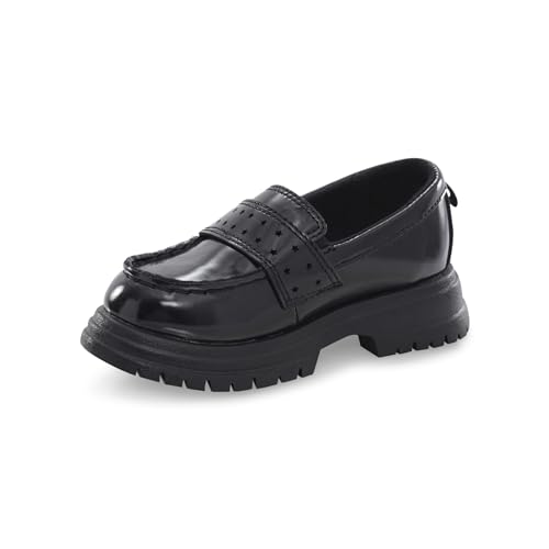 OshKosh Kids Julia Loafer, Black, 7 US Unisex Toddler