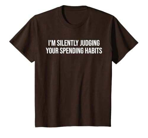 Funny Financial Advisor T-Shirt, Youth, Brown, Small