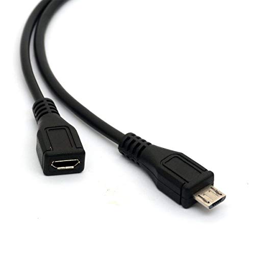 Image of USB Port Adapter, Micro OTG Cable and Power - Compatible with fireSticks, Streaming Media Devices, Rii and Logitech Keyboards, and Nintendo Switch, SNES, NES Classic (1 Pack)
