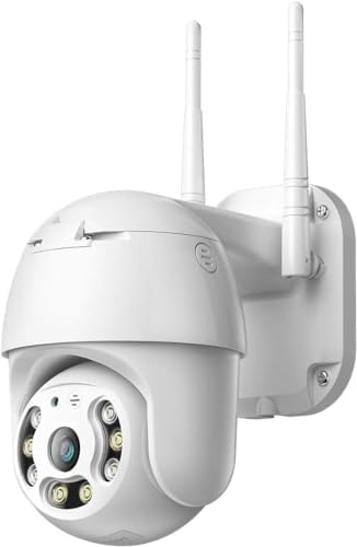 Telecamera Esterna Wi-Fi IP PTZ Full HD 1080p – SmartCam, Visione Notturna, Impermeabile