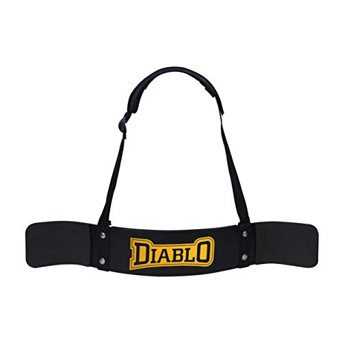Image of Diablo Arm Blaster for Muscle Arms Bicep Builder with Heavy Duty Padded Straps(Yellow Sticker)