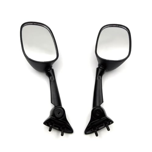 Espejos Retrovisores para Motocicletas, Retrovisores Laterales para Bicicleta De Calle para Yam&aha YZF R1 YZF-R1 2009 2010 2011 2012 2013 2014 09 Espejos retrovisores