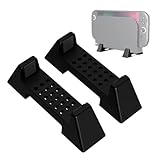 冷却スタンド デスクスタンド For Switch2用 ゲーム機 収納 中空設計 卓上ホルダー 散熱・放熱設計 通気性向上 省スペース 収納 安定構造 滑り止め付き持ち運び便利 (ブラック)