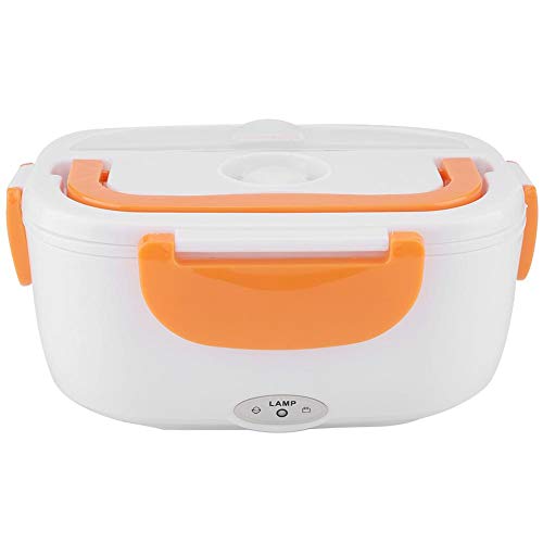 Preisvergleich Produktbild Elektrische Heizung Lunchbox Tragbare Durchlauferhitzer Lebensmittelqualität Material Durchlauferhitzer Brotdose für das Büro zu Hause unterwegs(12 V)