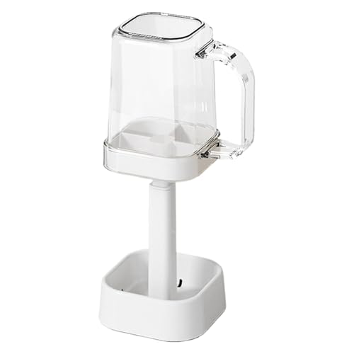 Portacepillos De Dientes Con Tapa - Caja De Almacenamiento De Cepillos De Dientes A Prueba De Polvo - Portable 3 Compartimentos Para Ducha Baño Dormit