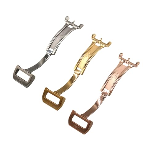 Boucle Déployante Simple 18mm avec attache pli unique pour préserver le bracelet