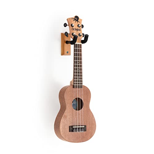 Octopus ukulele support mural noir - Les Beatles, Paul McCartney, John Lennon, RIngo Starr, George Harrison Octopus ukulele support mural noir – Image 4