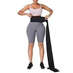 FeelinGirl Waist Trainer for Women Bandage Wrap Trimmer Belt Long Torso Tummy Wraps Belly Body Shaper Waist Trimmer Belt