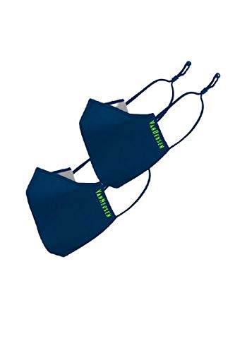 Men 6 Layer Protection Mask - Cotton Spandex - Anti Bacterial, Cool It, Quick Dry_95007_Ocean Blue_FS