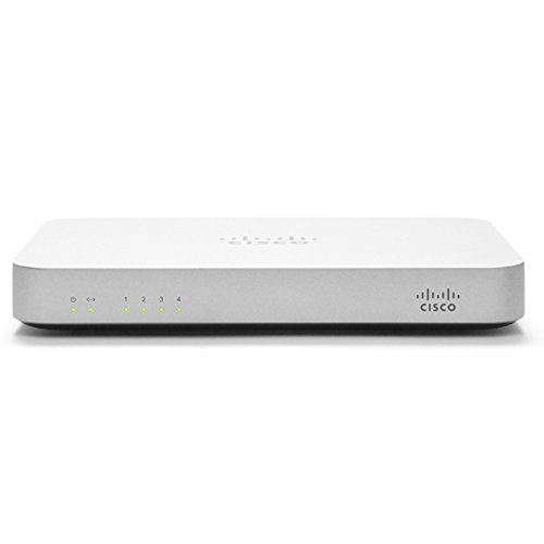 Cisco Meraki Mx60 Small Branch Security Appliance (100Mbps Fw Throughput 5Xgbe Ports, Dashboard And Cloud Controller License Required) #TOP1