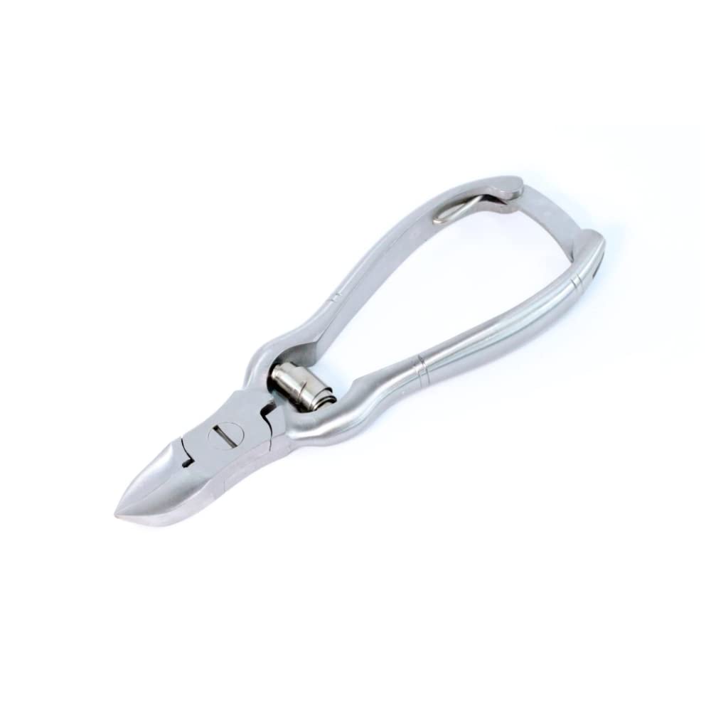TAFS ®Podiatrists Barrel Spring Nail Clippers Cutters Nippers for Thick toenails Like Angled Nail Clippers - Podiatry Instruments Clippers with Safety Pouch.