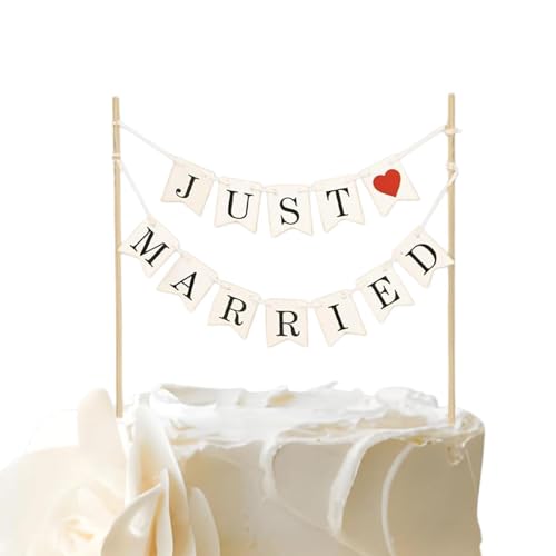 Decoración para tarta de boda, divertida para pareja – Decoración de boda para tarta, para compromiso, recepción, casa, celebración, novios y novia