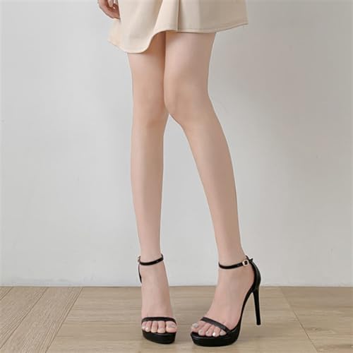 Women's Platform Stiletto Heels Open Toe High Heels Wedding Dress Pump Sandals Shoes4