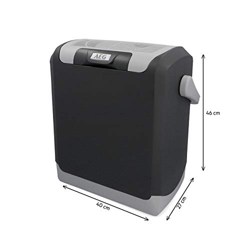 AEG Automotive Thermoelektrische Kühl- und Warmhaltebox KK 14 Liter, 12 Volt für Auto und Steckdose