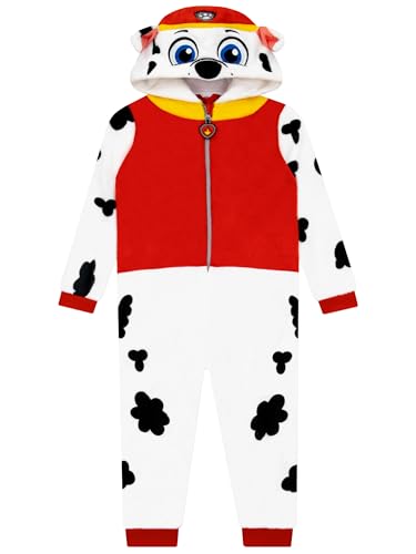 PAW PATROL Schlafanzug Onesie Kinder Marschall Langarm Kleidung Junge kuscheliger Schlafoverall Kinder 116