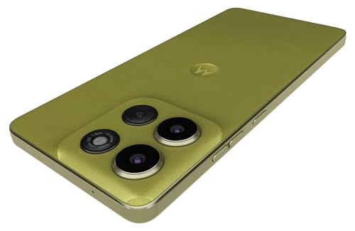 Image of Motorola G86 Power 5G (Pantone Golden Cypres, 8GB RAM, 128GB Storage) | 6.7 inch 1.5K pOLED Display | 50MP Sony OIS Camera | 6720mAh Battery | TurboPower 33W Charging | Dimensity 7400 Processor