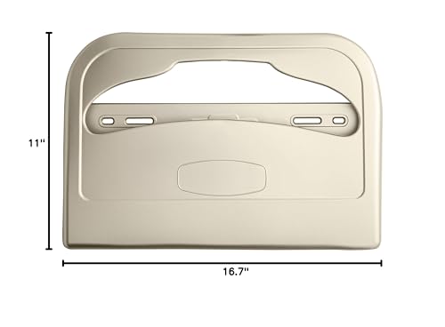 Image of EZ-Pull Wall-Mounted Half-Fold Toilet Seat Cover Dispenser for Commercial /Residential /Bathroom /Office, Seat Cover Paper Sold Separately, Spray Gold, 3100G-EZ