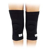 SKATINGSPIRIT Genouillères en gel (1 paire), coussin et support de genou pour la danse, le patinage artistique, la gymnastique, les jeunes et les adultes (noir, taille S SKATINGSPIRIT Genouillères en gel (1 paire), coussin et support de genou pour la danse, le patinage artistique, la gymnastique, les jeunes et les adultes (noir, taille S