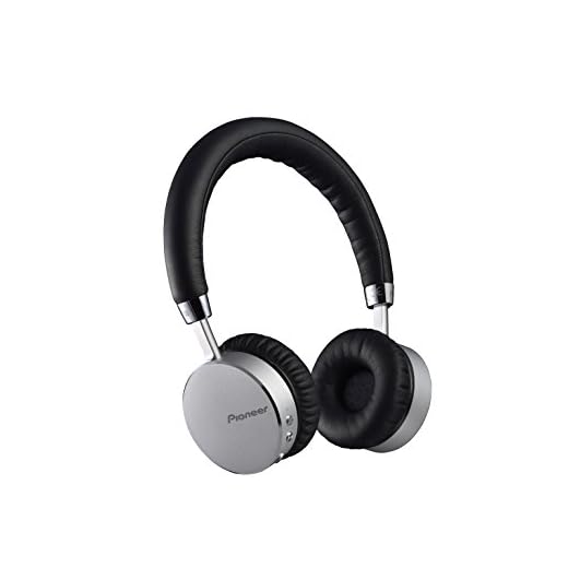 Pioneer SE-MJ561BT-S Cuffia Bluetooth con Tecnologia NFC e Microfono Integrato