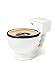 BigMouth Inc Toilet Mug, Ceramic Funny Gag Gift Perfect for Coffee, Tea