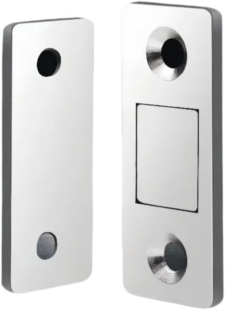Magnetic Cabinet Catches Ultra Thin Door Strong Magnets Stopper Invisible Adhesive Drawer Magnet Lock for Kitchen Closet Closer(10pcs)