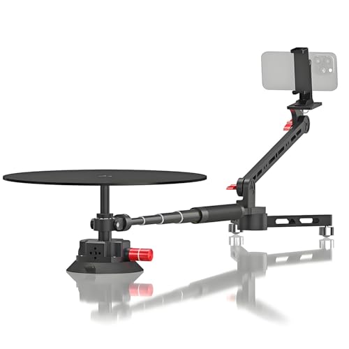360 Rotating Photography Platform Rig,360°Camera Rotating Platform,Rotating Shooting Photoshoot Platformdisplay Stand,for Unboxing Commercial Video,Food Shooting, Product Photography