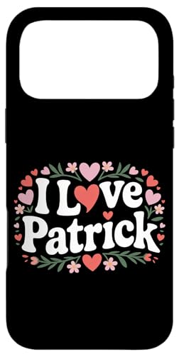 I Love Patrick n[gԕfUC X}zP[X iPhone 17 Pro Max p