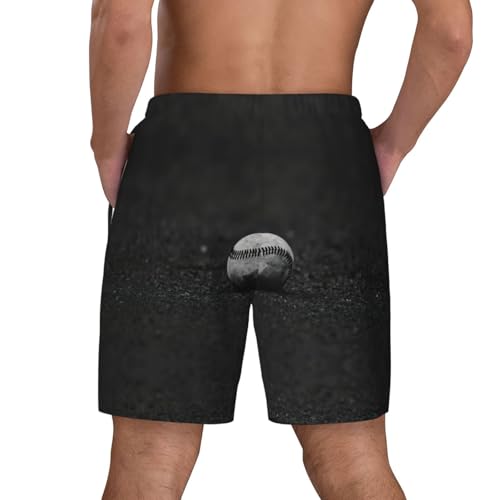 Short de plage imprimé baseball pour vos vacances au soleil