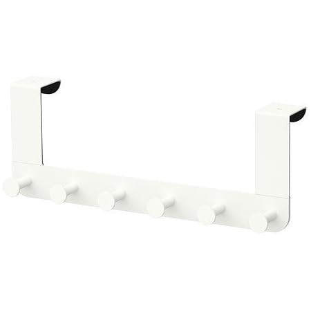 Ikea Enudden  Contemporary  Hanger for Door, White - Pack of 1