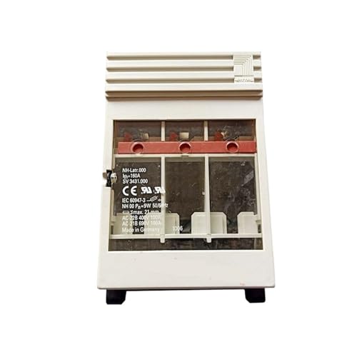 Sectionneur à fusible 100A NH000 évite les coupures réseau armoire électrique 343100