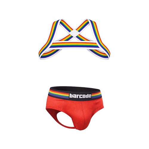 Sous-vêtement Slips Hommes Barcode Berlin pack rouge blanc