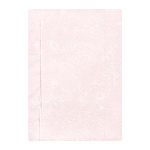 Image of Hudson Baby Unisex Baby Cotton Poly Flannel Burp Cloths, Vintage Blossom 7 Pack, One Size