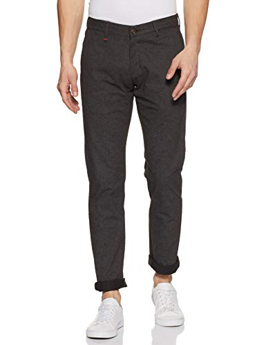 Image of blackberrys Men's Slim Fit Casual Trousers