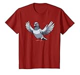 i love pigeons birdwatching bird lover ornitologo maglietta