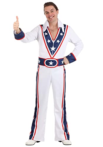 Habit Stunt Daredevil Eddie Kablooie Adulte Finitions Soignées Costume