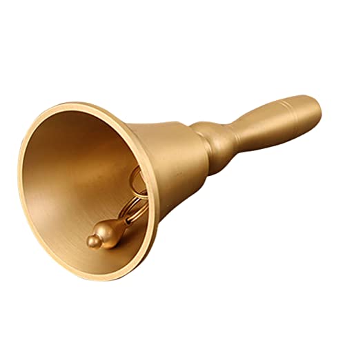 SUPVOX Handheld Reception Bell Durable Service Bell with Comfortable Grip for Restaurants Schools and Events for Customer Service Games and Teaching