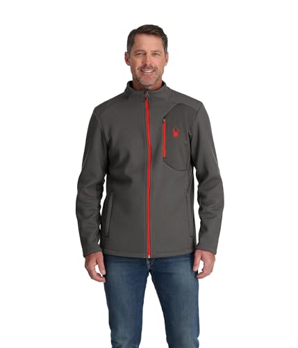 Image of Spyder Men's Bandit Hybrid Full Zip Mid Layer Jacket