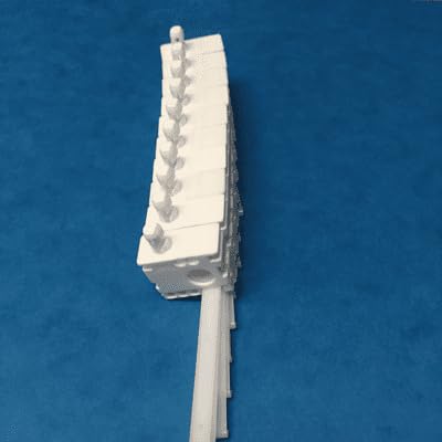 3.5" INCH (89MM) HILLARYS SLIMLINE VERTICAL BLIND TRACK REPLACEMENT TRUCK/CARRIERS (50 LEFT HAND RUNNERS) โ image 1