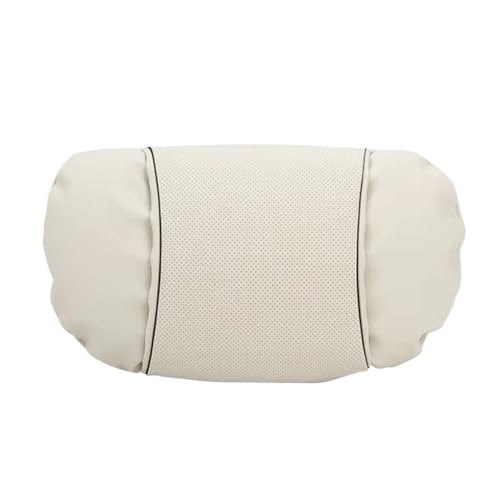 Auto Kissen Kopfstütze Autositz-Kopfstützen-Rückhaltesystem passend für Mercedes passend für Benz W205 W206 W211 W212 W213 W214(Beige)