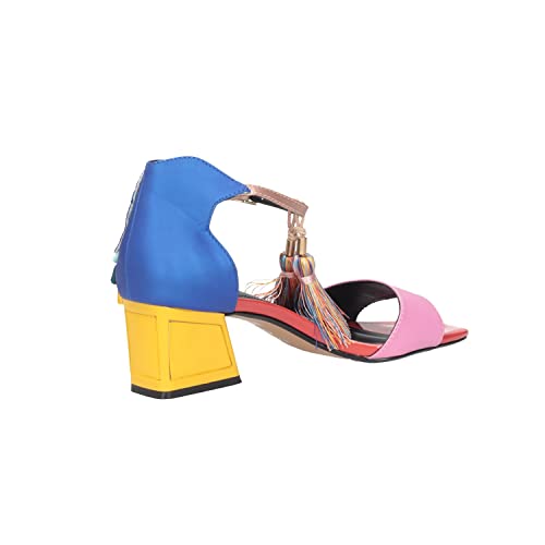 EXE' Luisa 310 Sandalo Donna Pink Yellow 38