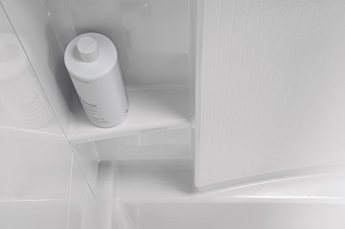 STERLING 71150125-0 Accord Bath Tub and Shower Kit, 60-Inch x 32-Inch x 74-Inch, White - Thumbnail 2