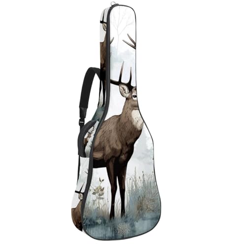 Sac pour guitare acoustique anti-choc étui contre la pluie et chocs