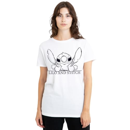 T-shirt Stitch Disney blanc idéal pour vos sorties estivales