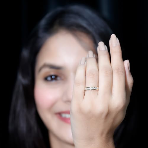 Certified Lab Grown Diamond Wedding Band, Ef-Vs Quality, Channel Set Diamond Full Eternity Ring - Ready To Gift4