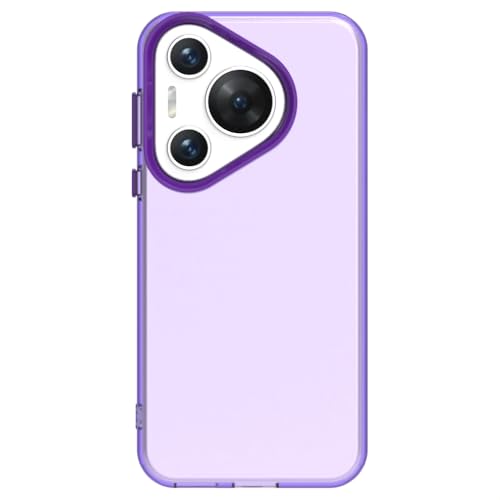 GANGANPRO Designed Compatible with Huawei Pura 70 Case, [Military Grade Protection] Anti-Scratch Shockproof Protective Phone Case for Men Women Girls 6.6', Purple
