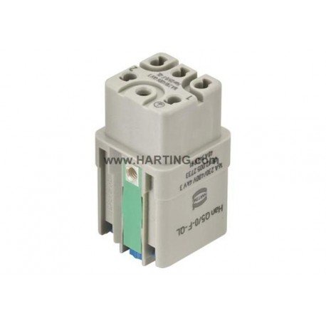 09120052734 Han Q5/0 Insert female quick lock 1,5mm? HARTING